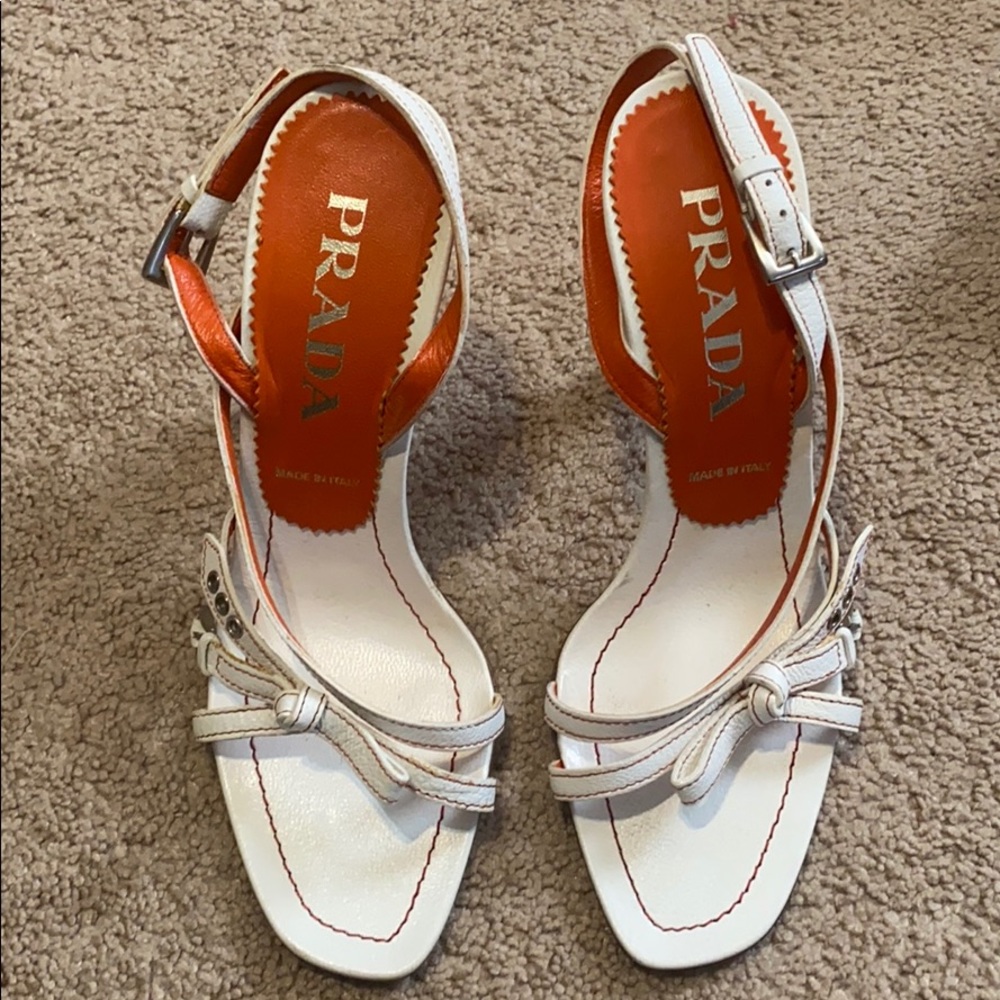 Vintage Prada sling backs